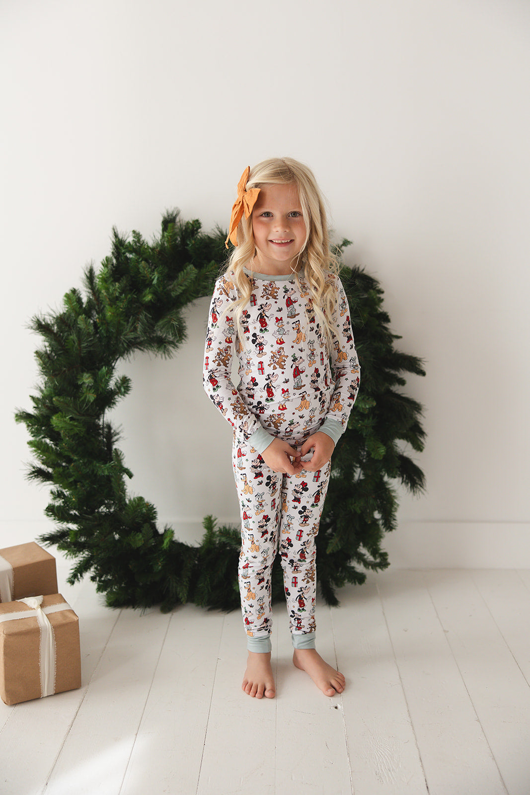 Vintage Christmas 2-Piece Pajama Set