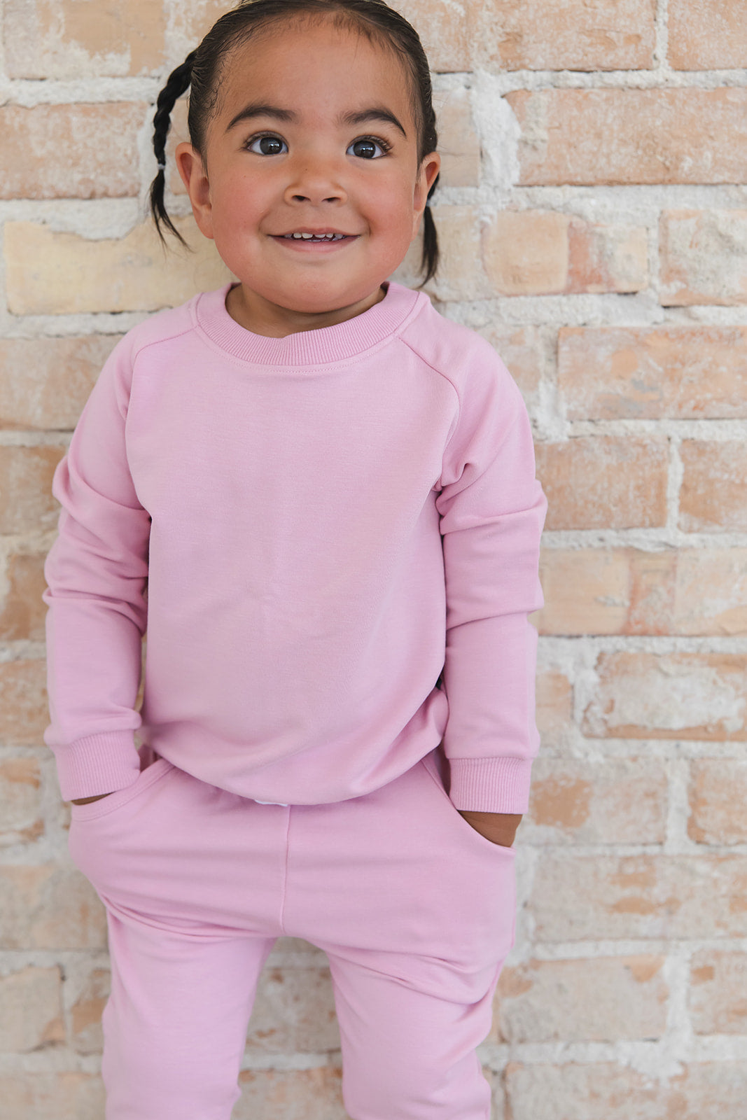 Cloud Terry Set- Ballet Blush