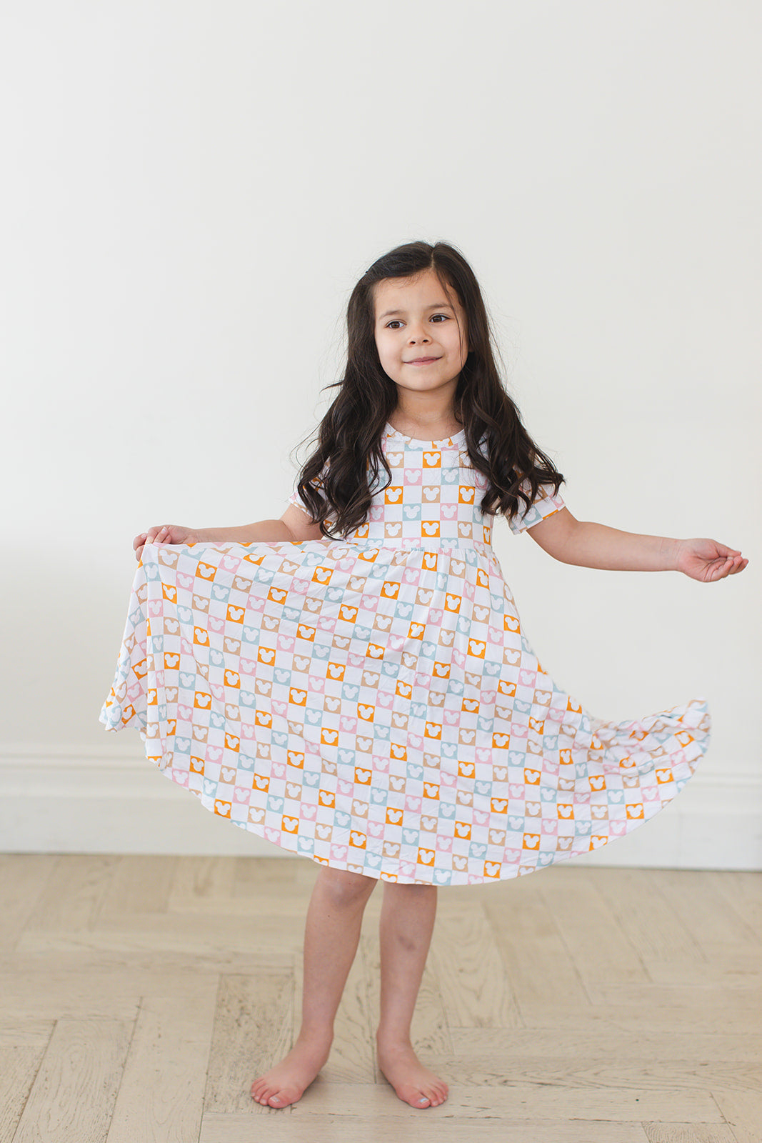 Checkerboard Charm Dress