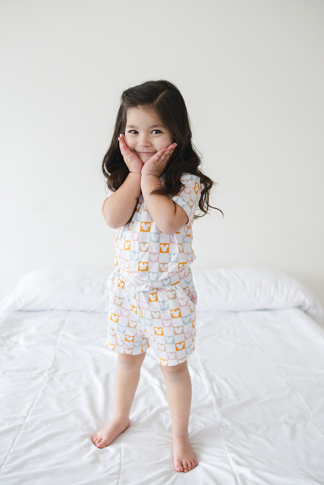 Checkerboard Charm Pocket Short Set