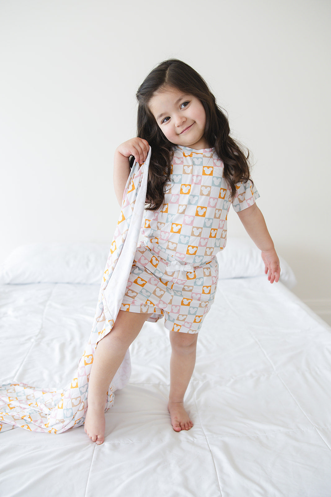 Checkerboard Charm Pocket Short Set