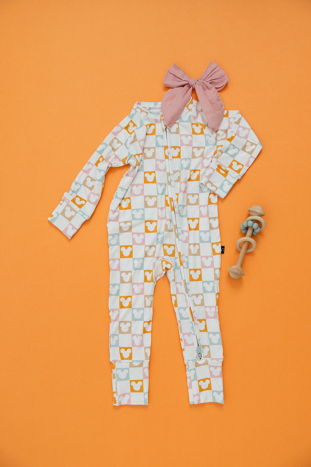 Checkerboard Charm Zippy Pajama