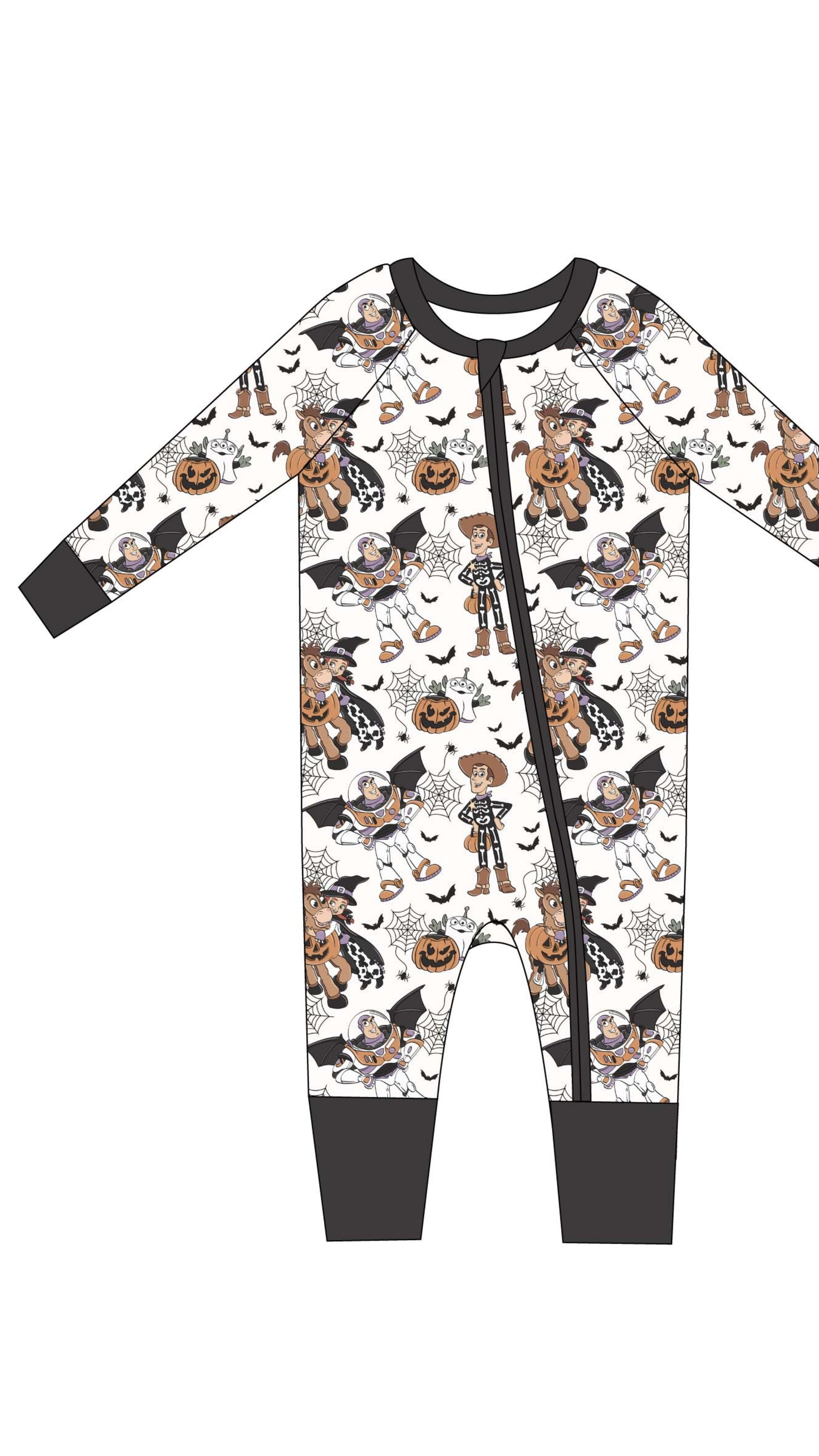 Howdy Boo Zippy Pajama