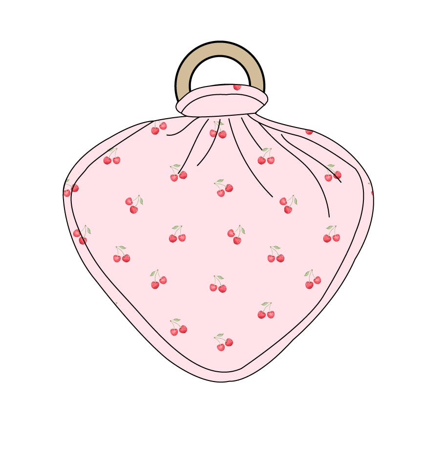 Cherry Ribbed Lovey