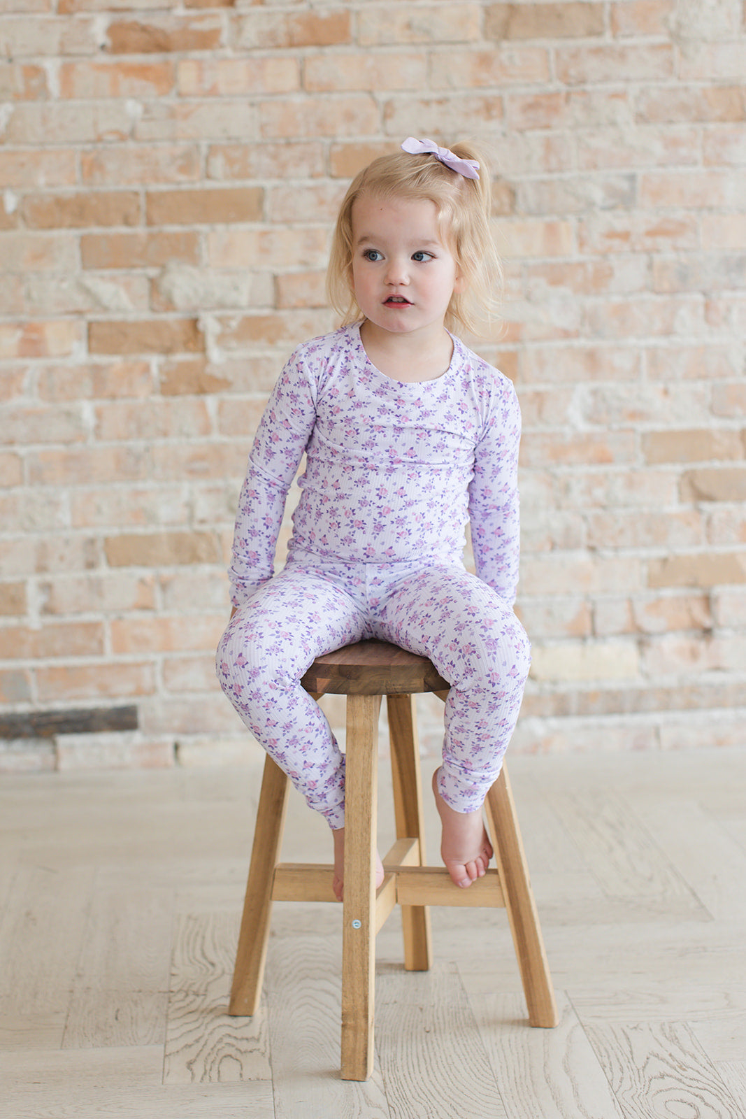 Kapri Ribbed 2-Piece Pajama Set