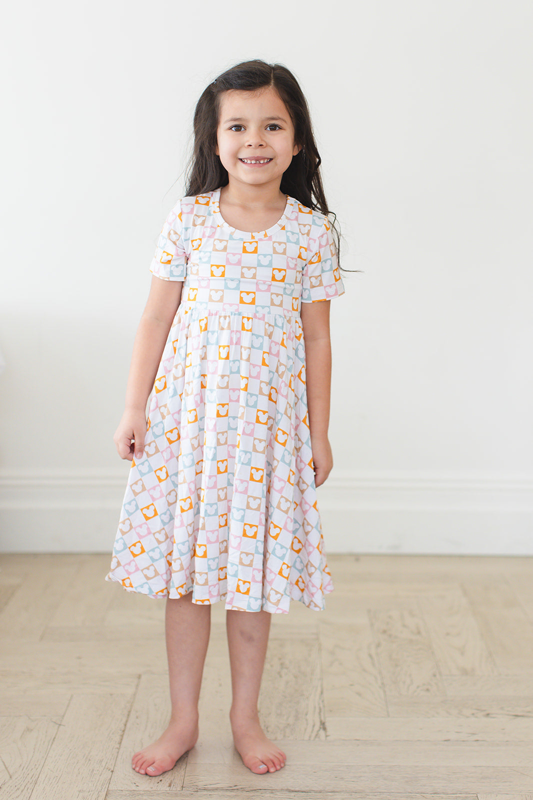 Checkerboard Charm Dress