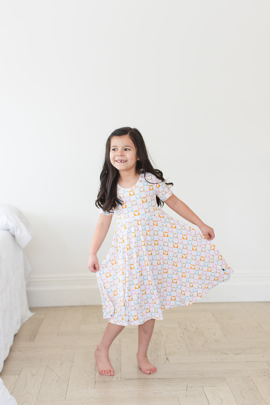 Checkerboard Charm Dress