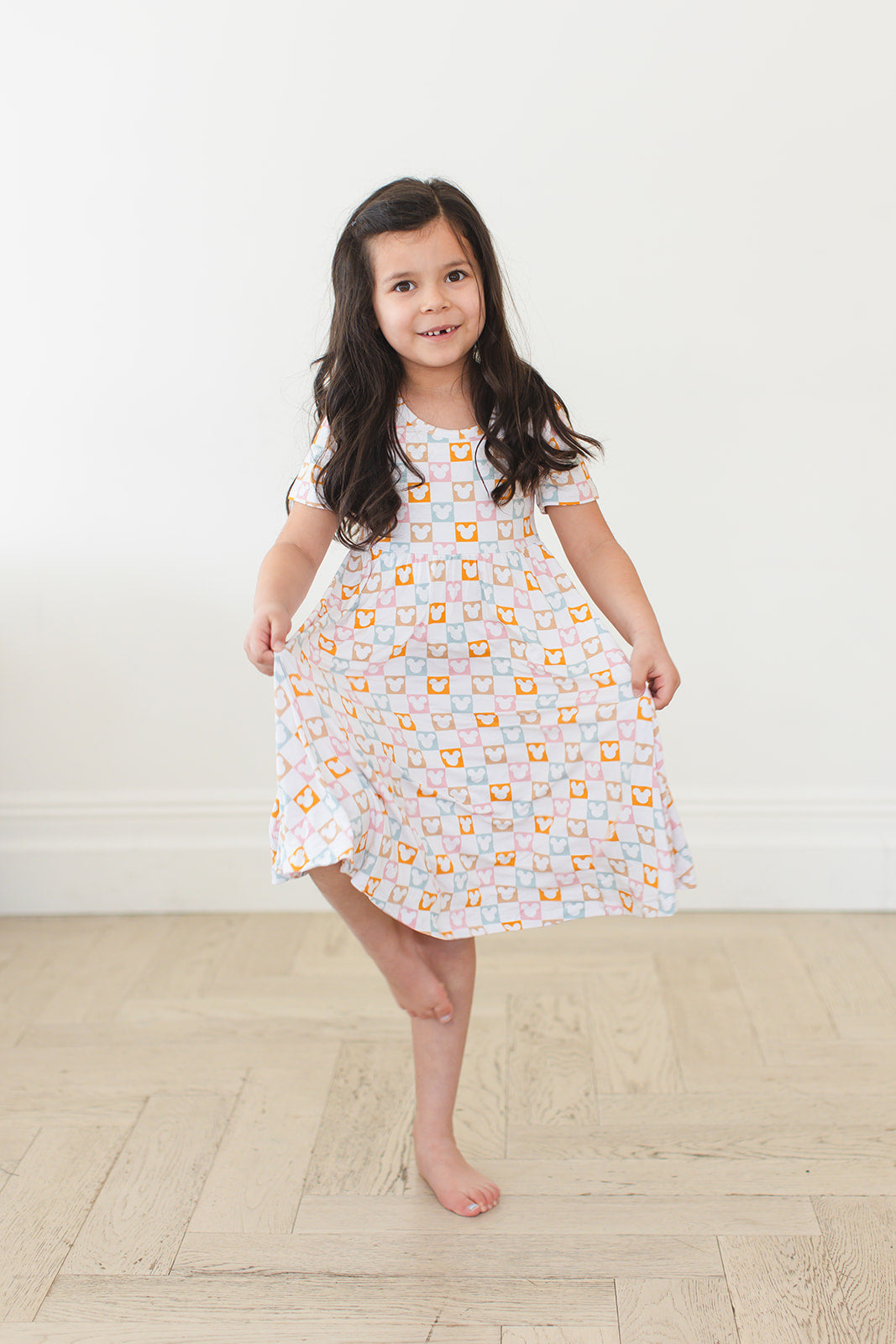 Checkerboard Charm Dress