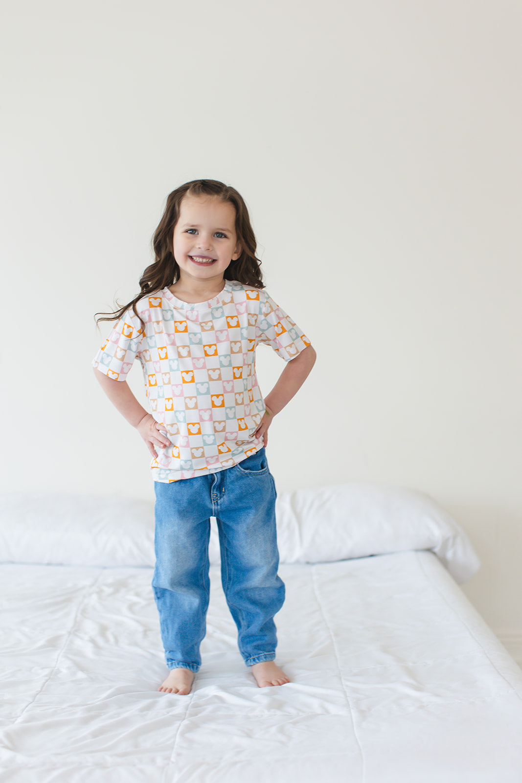Checkerboard Charm Everyday Tee