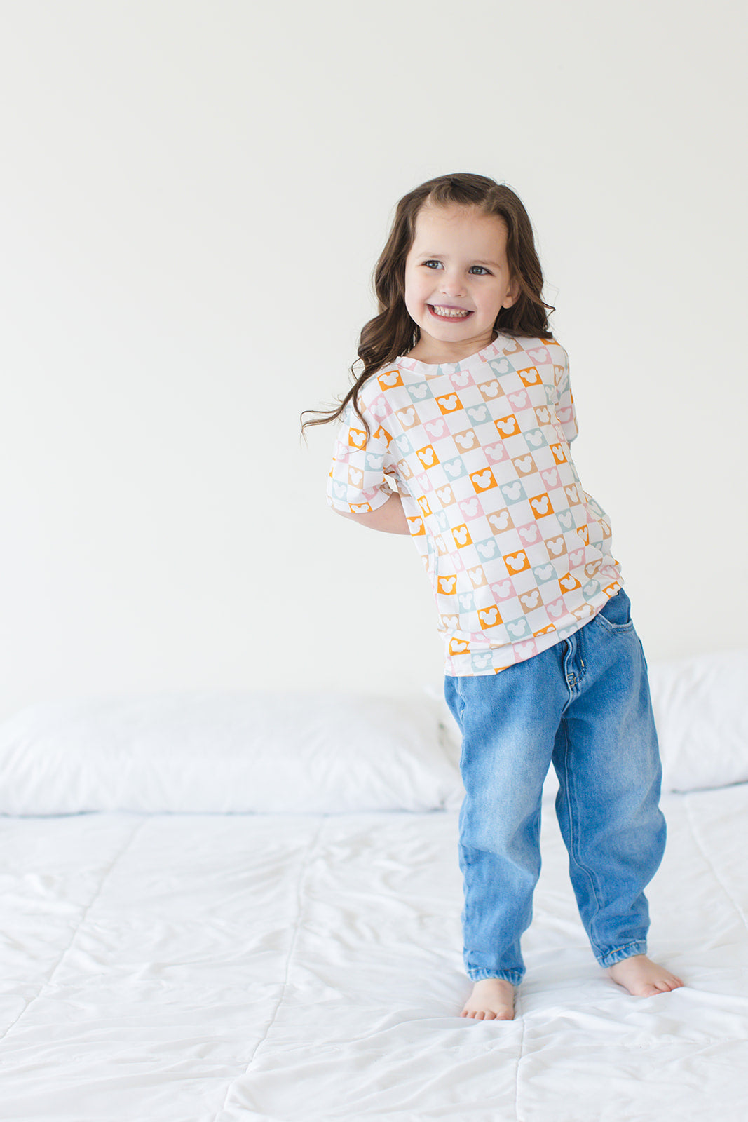 Checkerboard Charm Everyday Tee