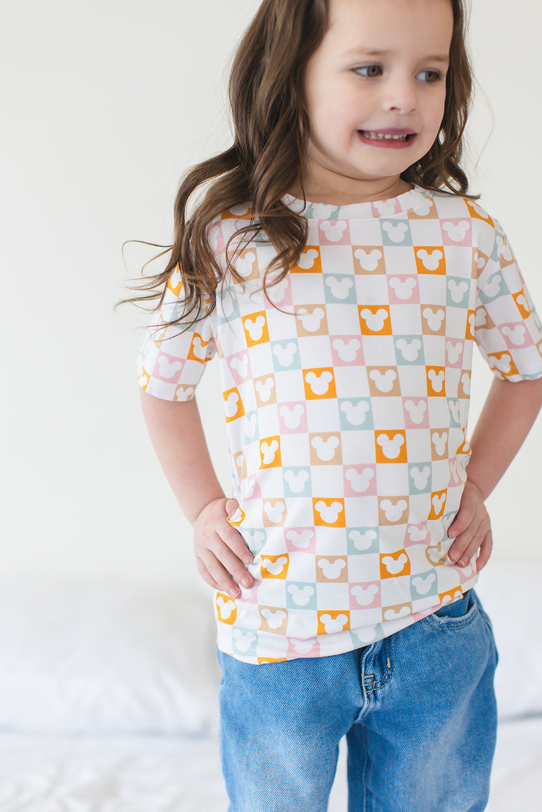 Checkerboard Charm Everyday Tee