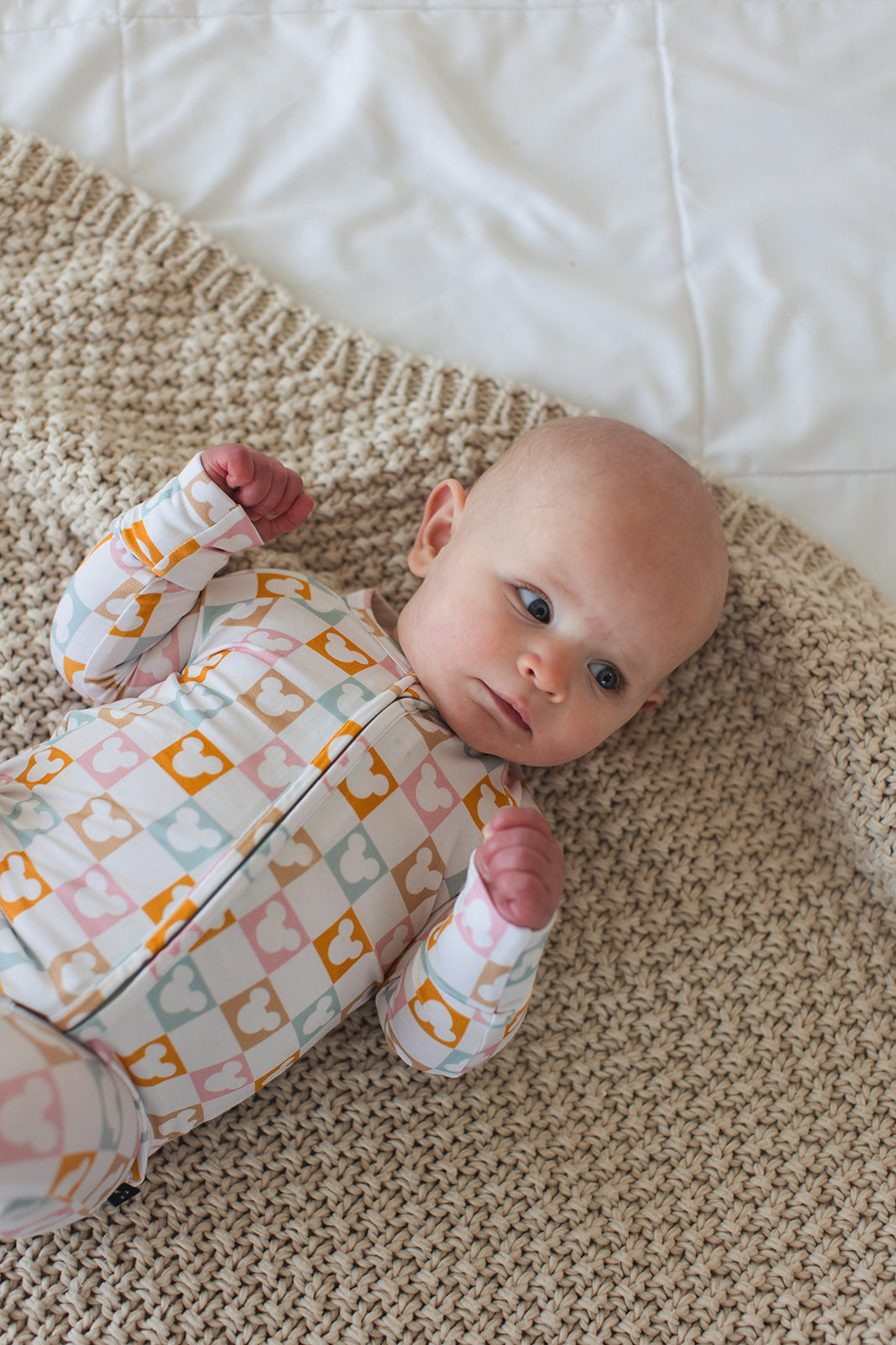 Checkerboard Charm Zippy Pajama