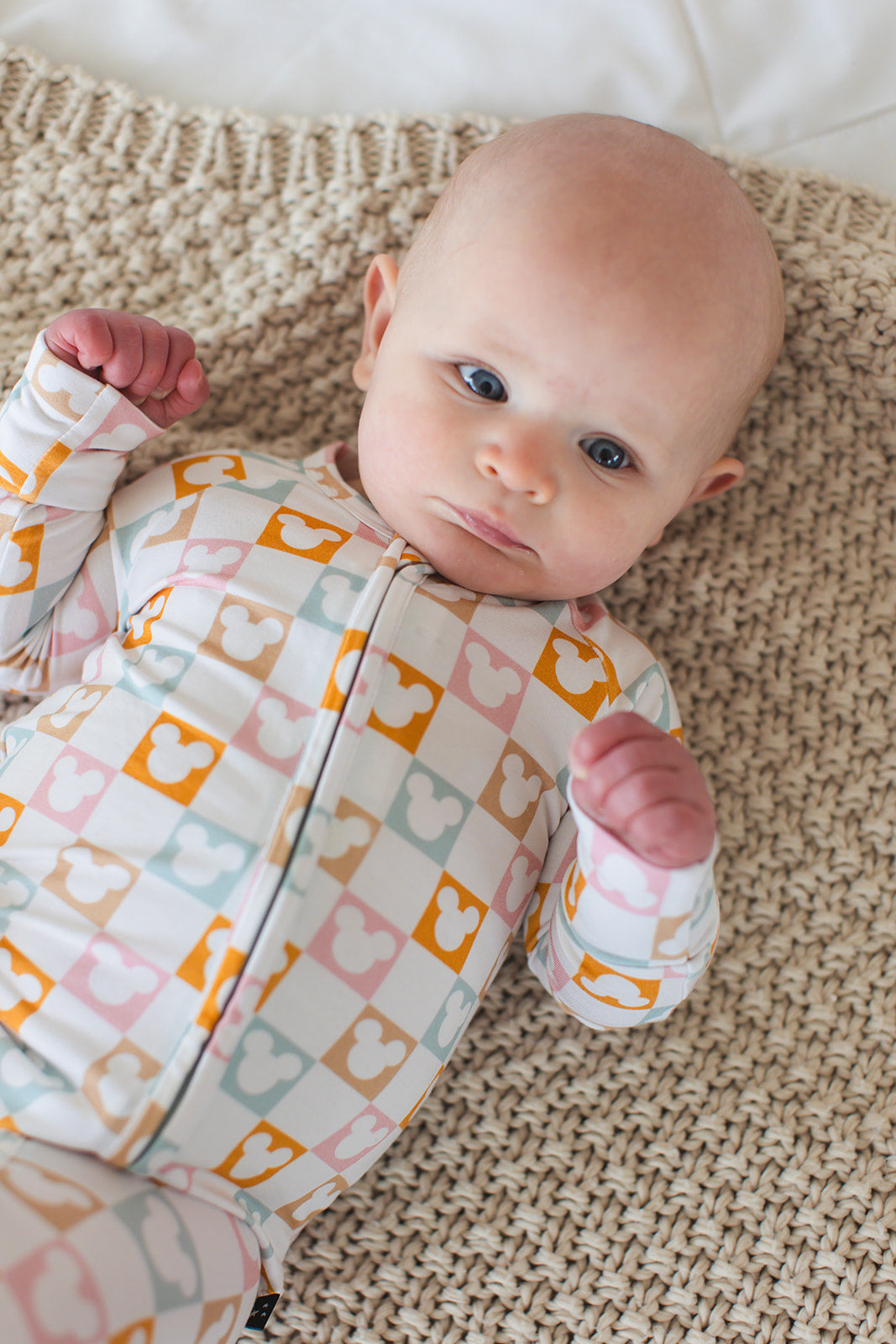 Checkerboard Charm Zippy Pajama