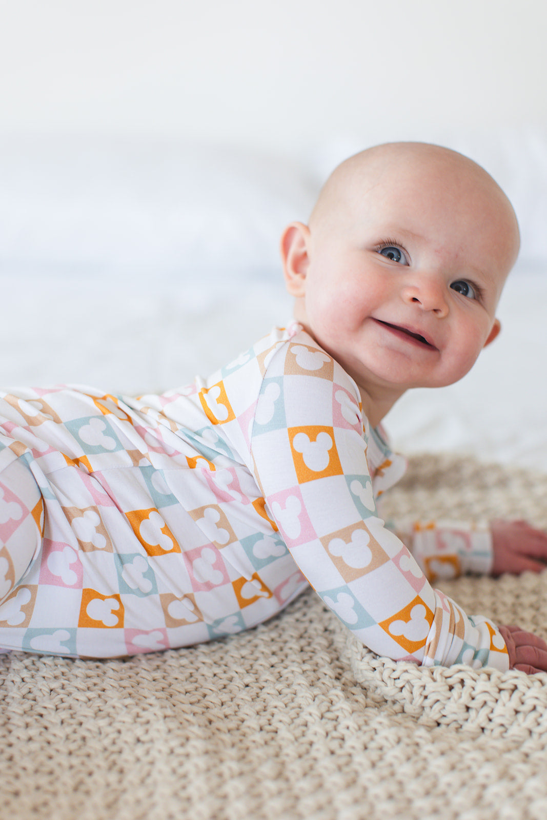 Checkerboard Charm Zippy Pajama