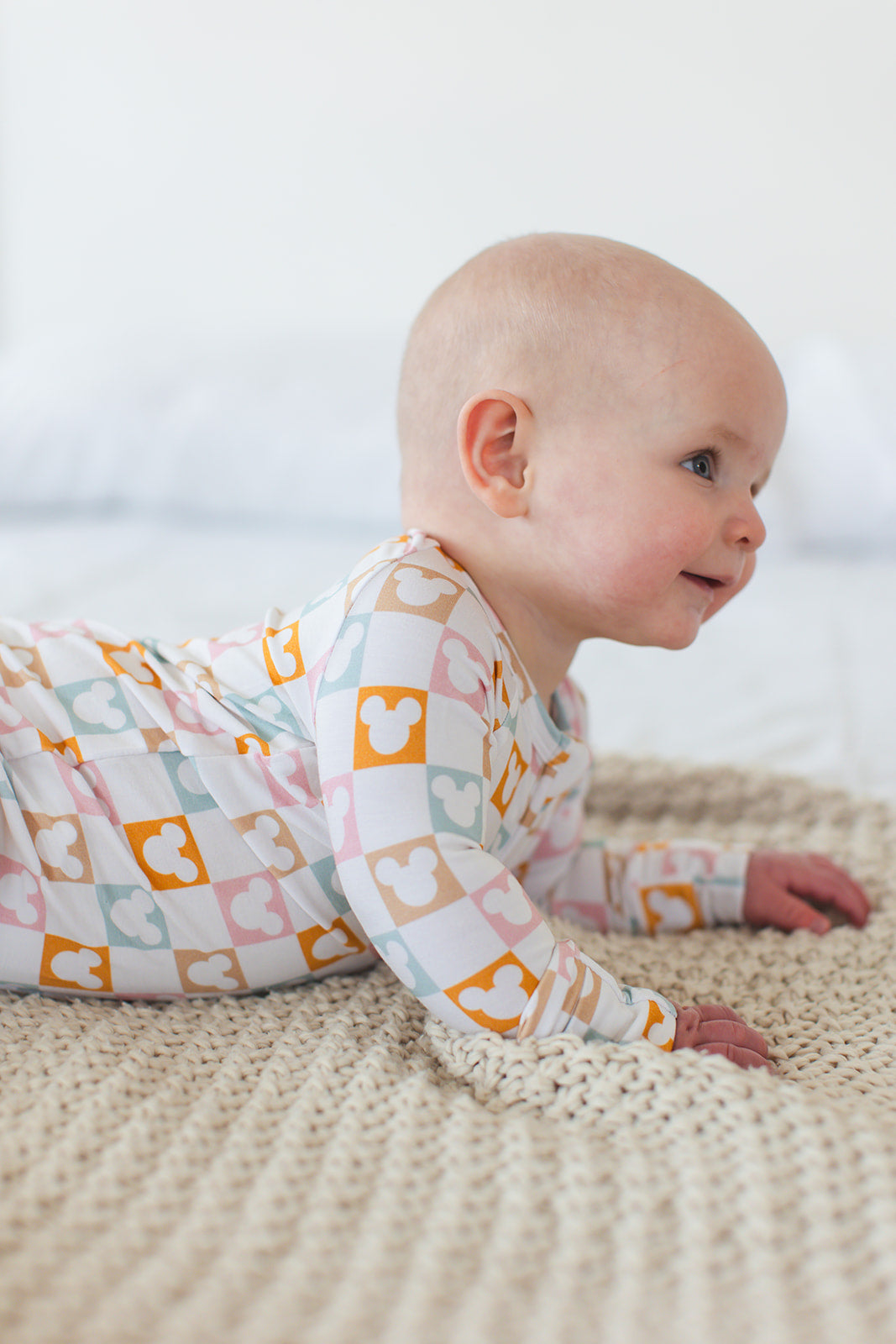 Checkerboard Charm Zippy Pajama