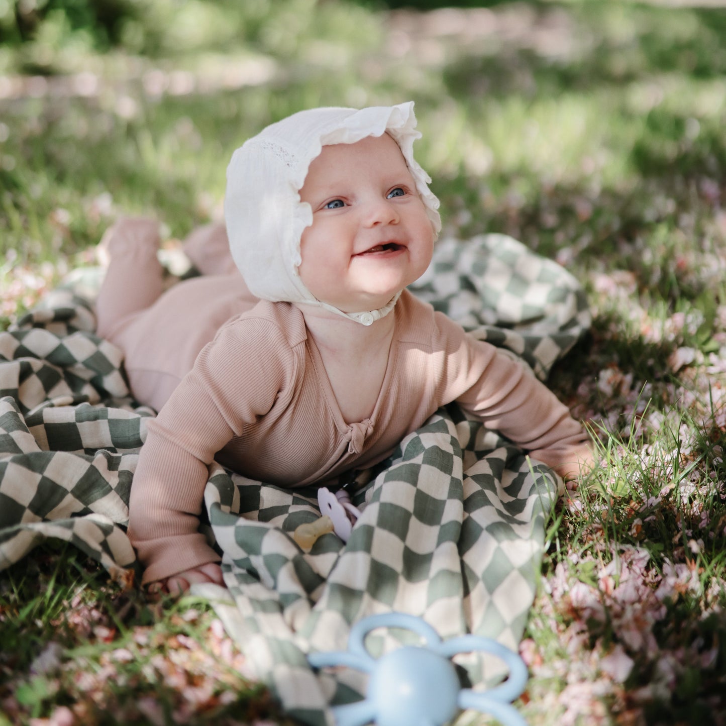 Organic Cotton Muslin Swaddle Blanket- Multiple Color Options