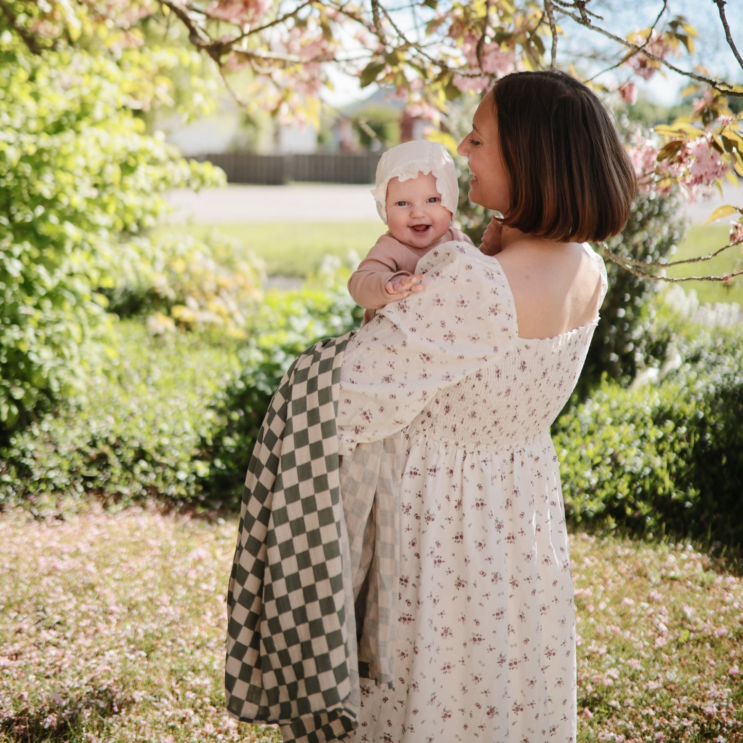 Organic Cotton Muslin Swaddle Blanket- Multiple Color Options