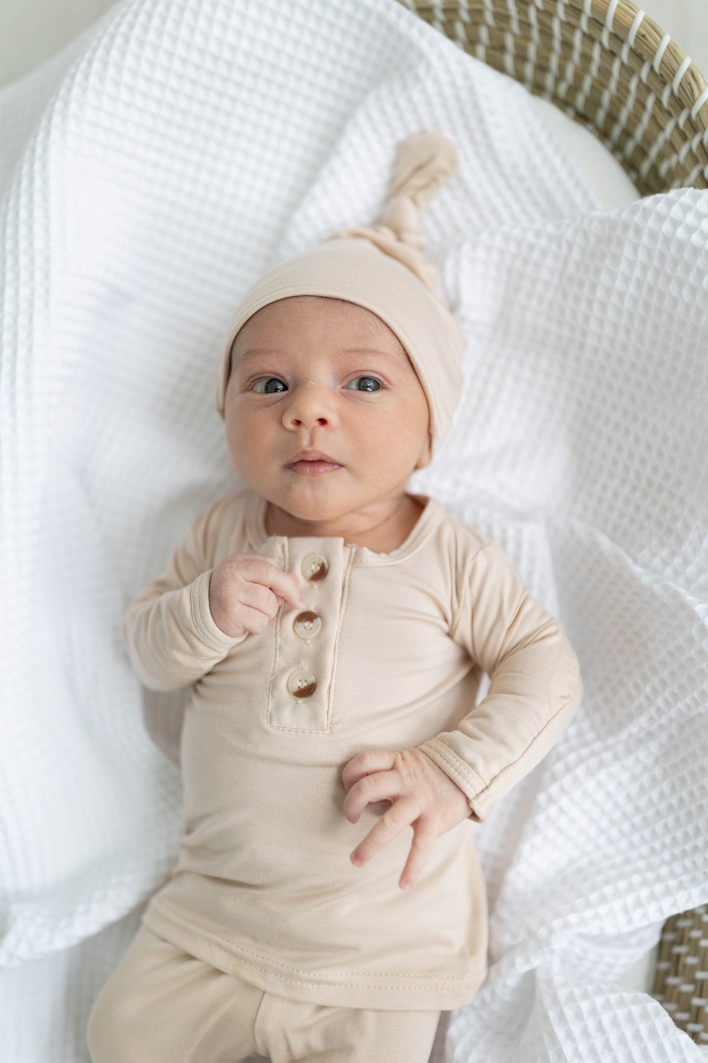 Sand Baby Outfit Set With Hat/Headband Option (Newborn-12 months sizes)