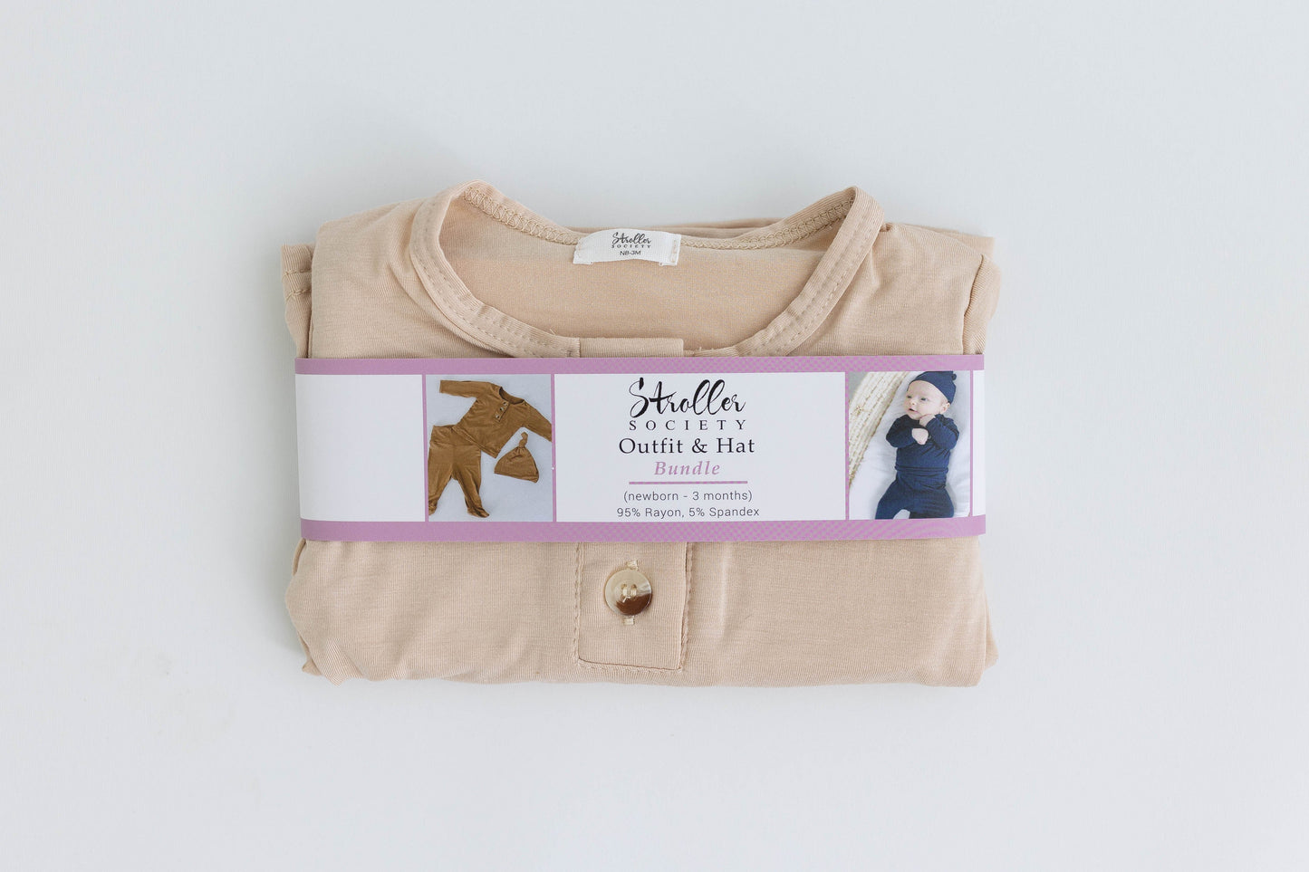 Sand Baby Outfit Set With Hat/Headband Option (Newborn-12 months sizes)