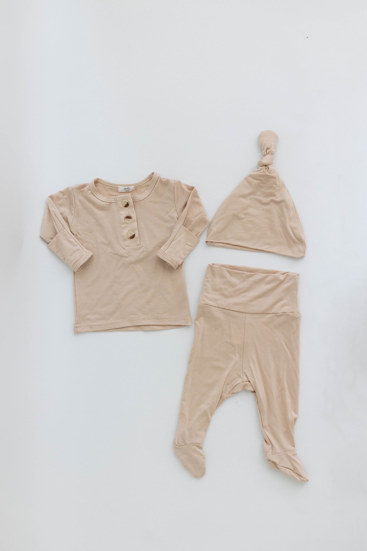 Sand Baby Outfit Set With Hat/Headband Option (Newborn-12 months sizes)