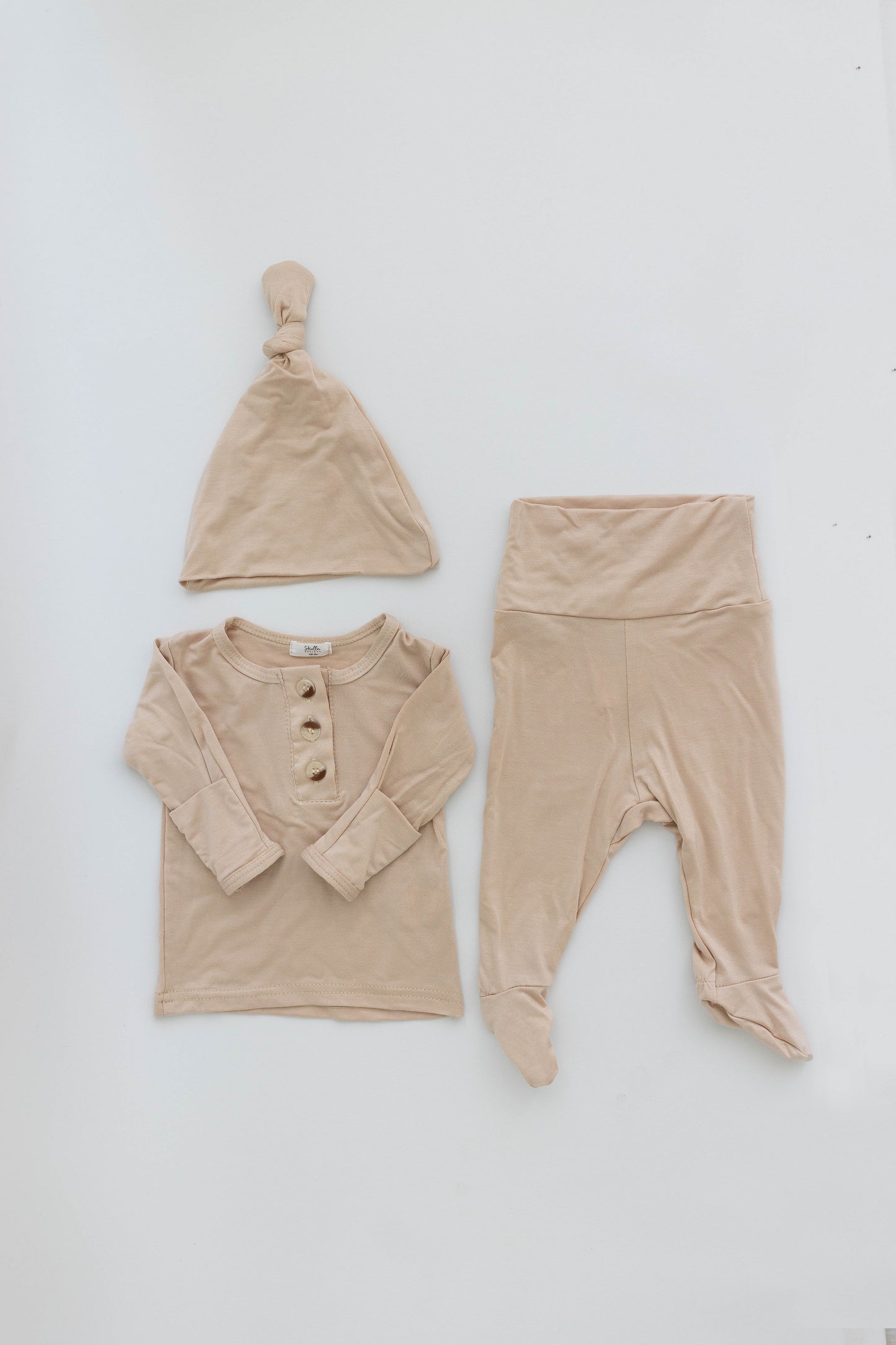 Sand Baby Outfit Set With Hat/Headband Option (Newborn-12 months sizes)