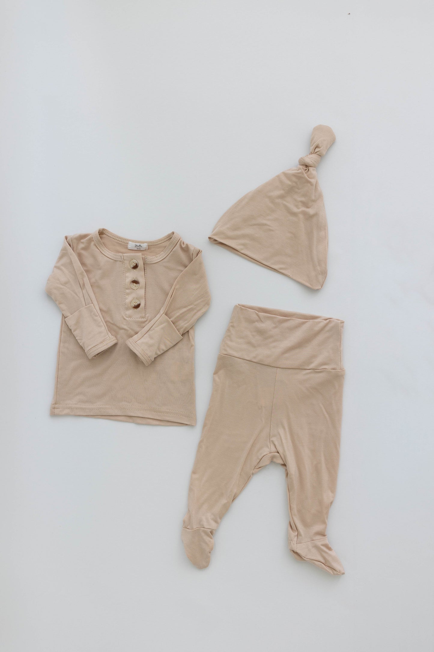 Sand Baby Outfit Set With Hat/Headband Option (Newborn-12 months sizes)
