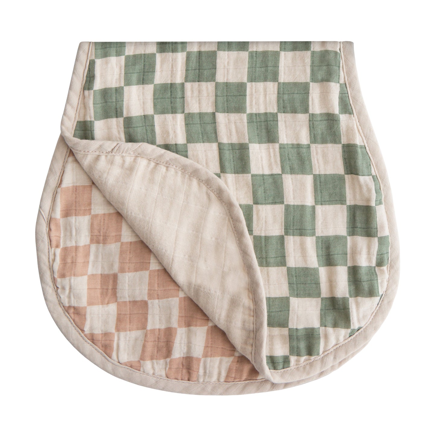 Organic Cotton Muslin Burp Cloth (2-Pack)-Multiple Color Options
