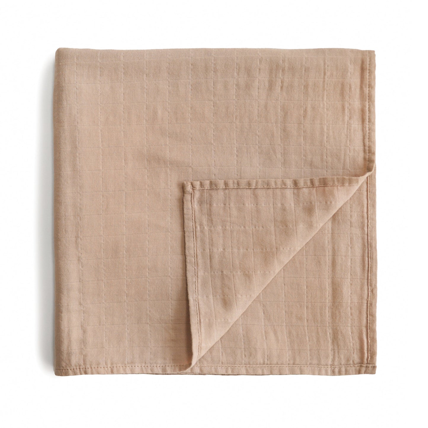 Organic Cotton Muslin Swaddle Blanket- Multiple Color Options