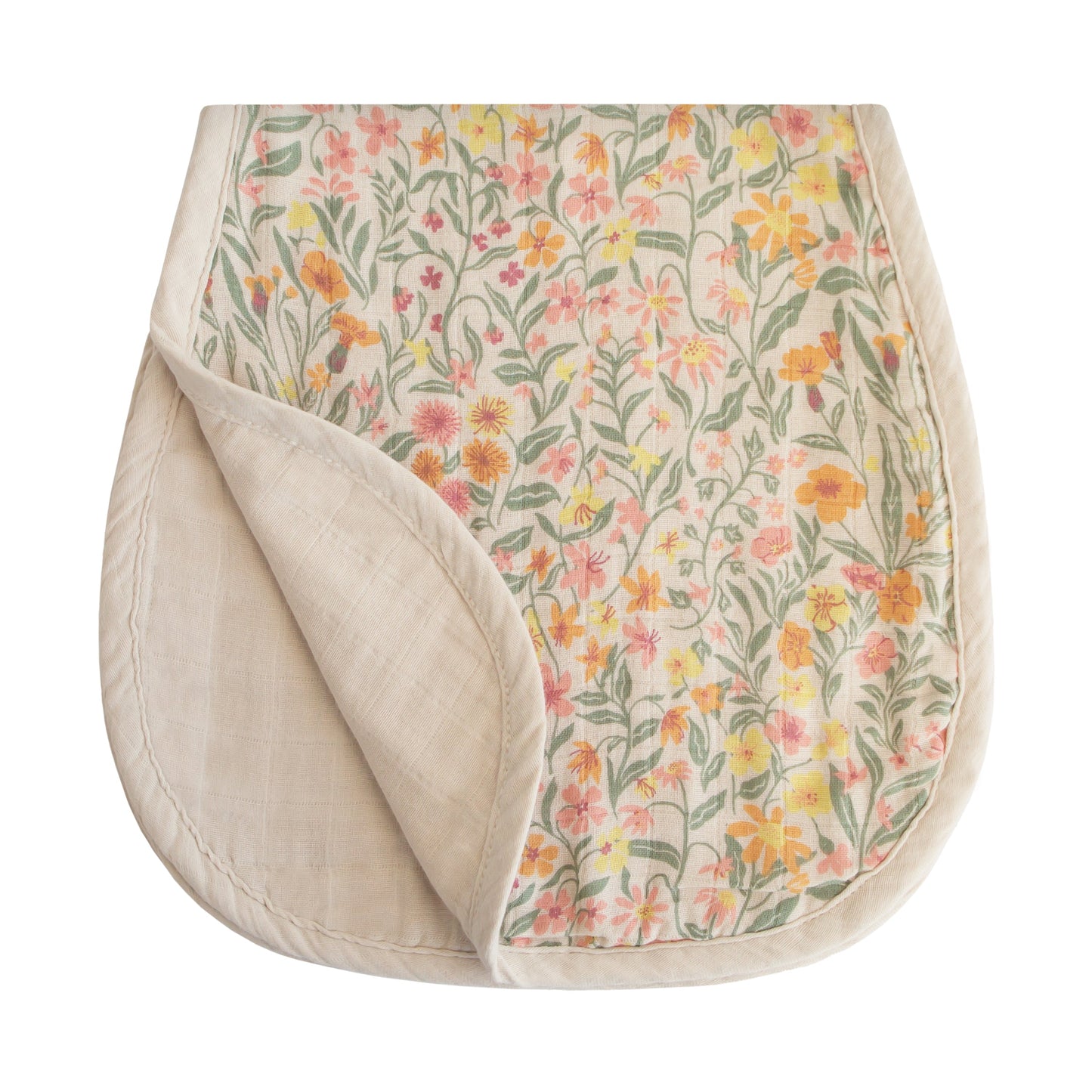 Organic Cotton Muslin Burp Cloth (2-Pack)-Multiple Color Options