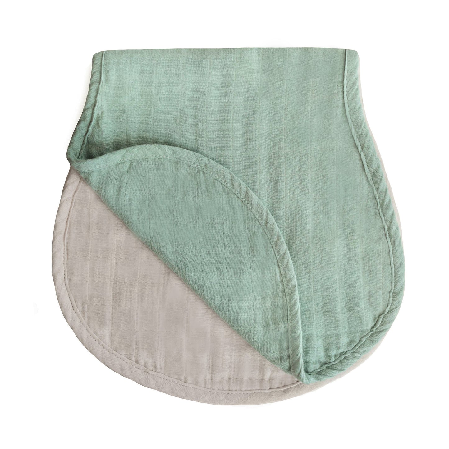 Organic Cotton Muslin Burp Cloth (2-Pack)-Multiple Color Options