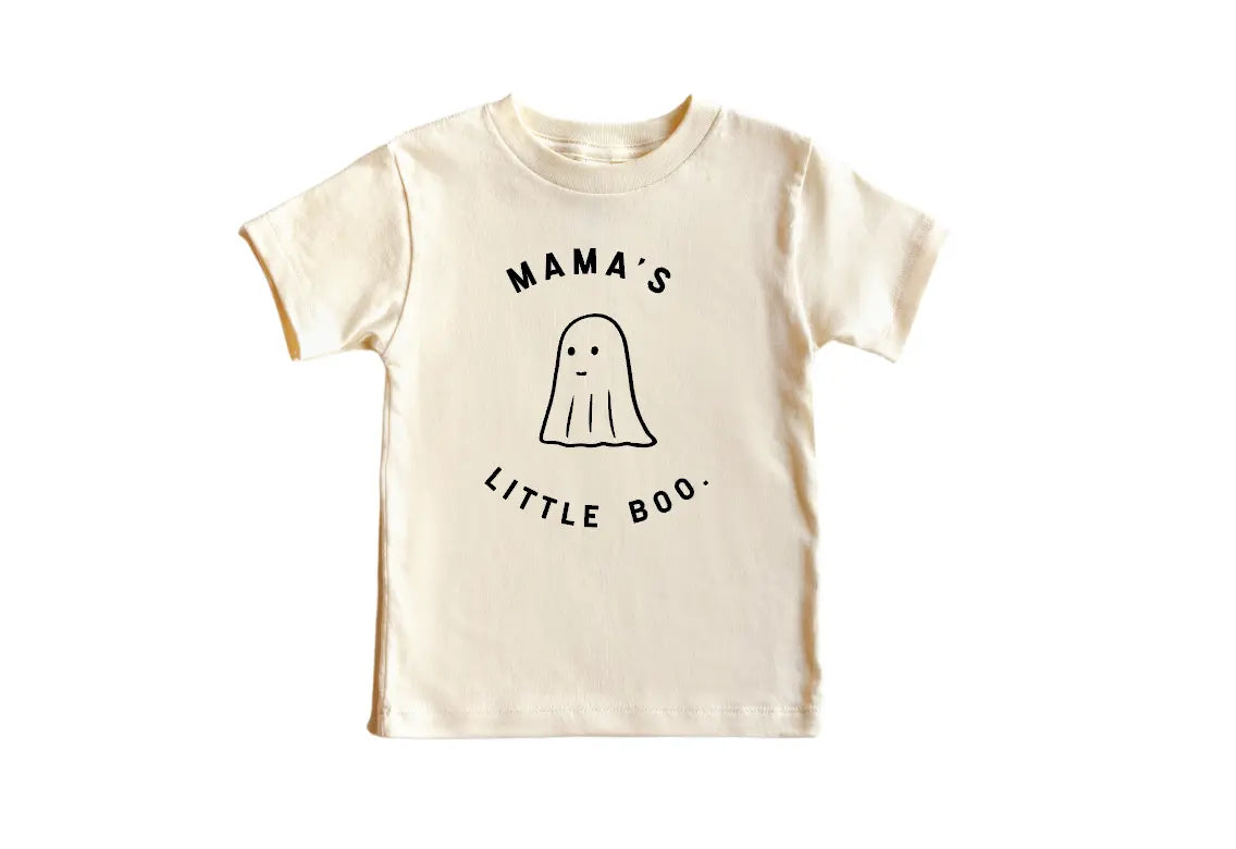 Mama's Little Boo Crew Tee- 2 Colors