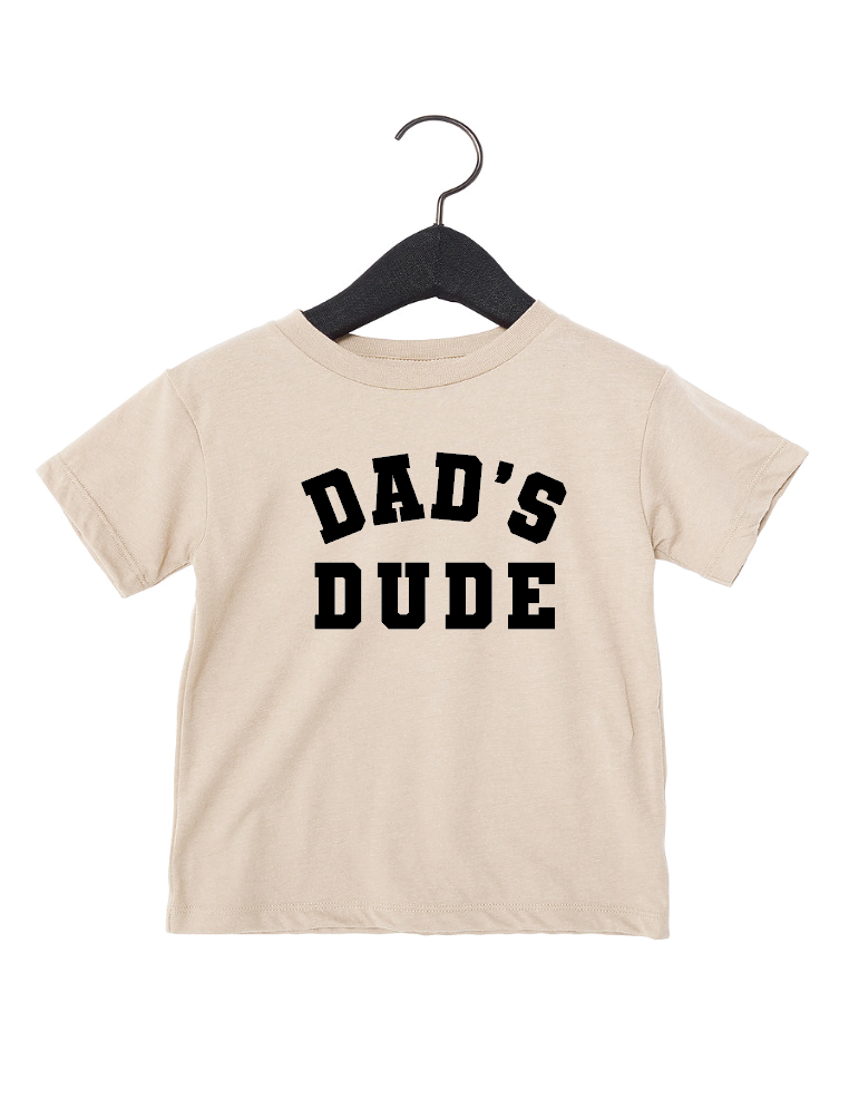 Dad's Dude Collegiate Tee- 3 Colors