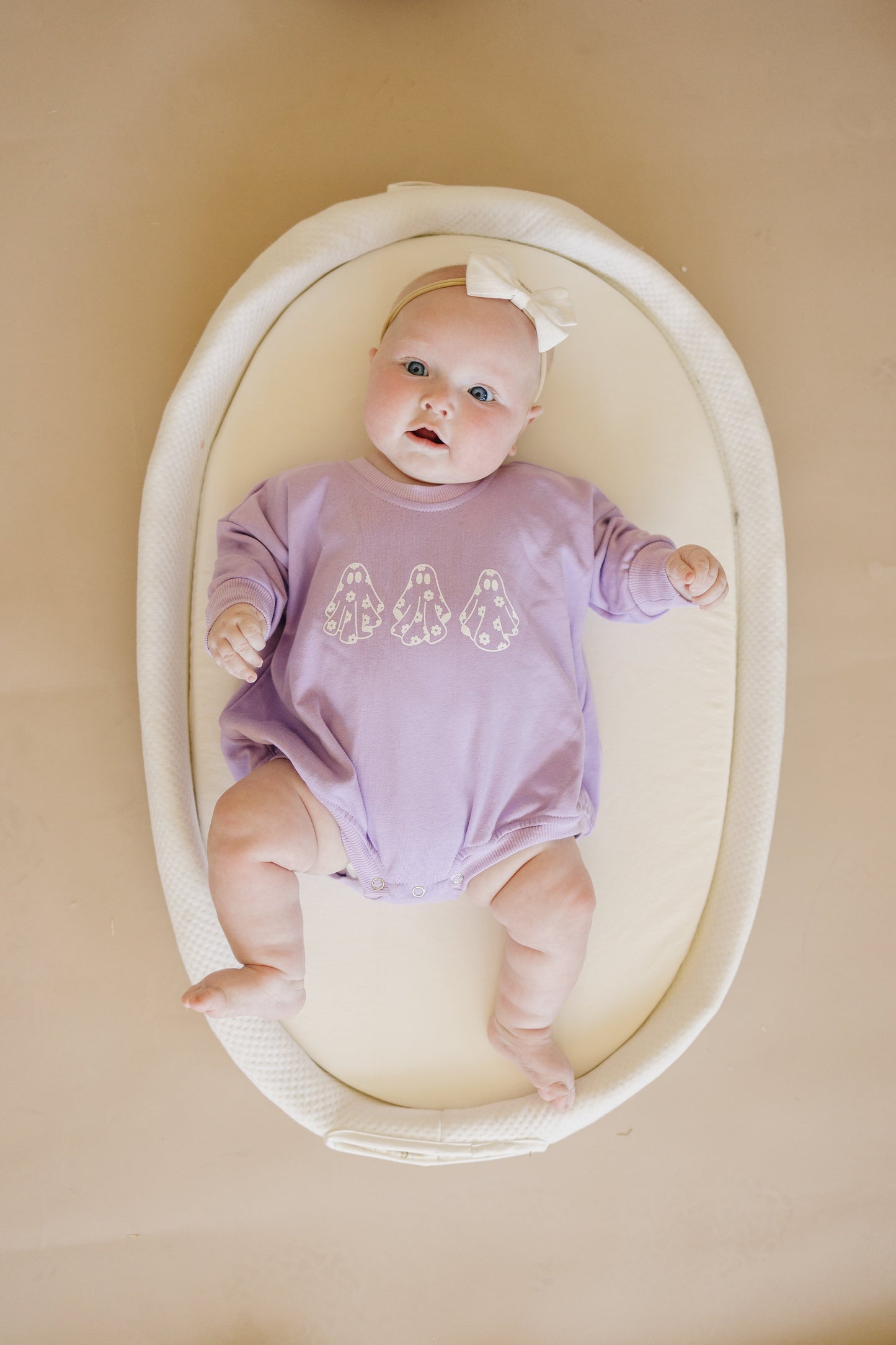 Daisy Ghosts Oversized Halloween Romper