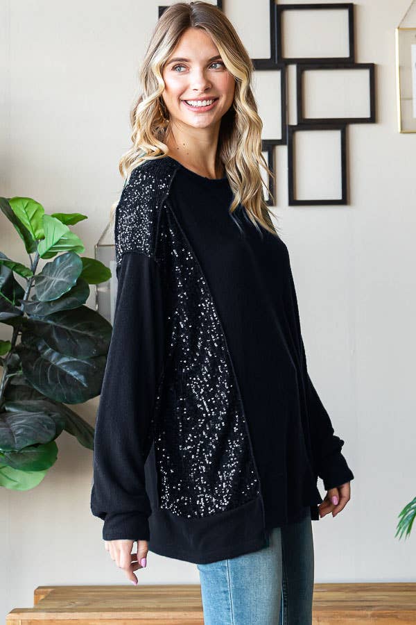 Midnight Sparkle Sweater