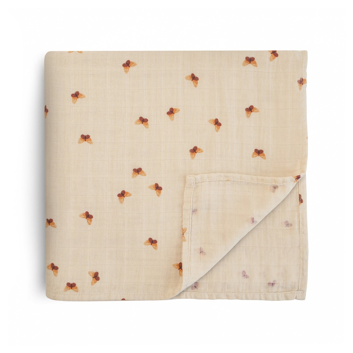 Organic Cotton Muslin Swaddle Blanket- Multiple Color Options