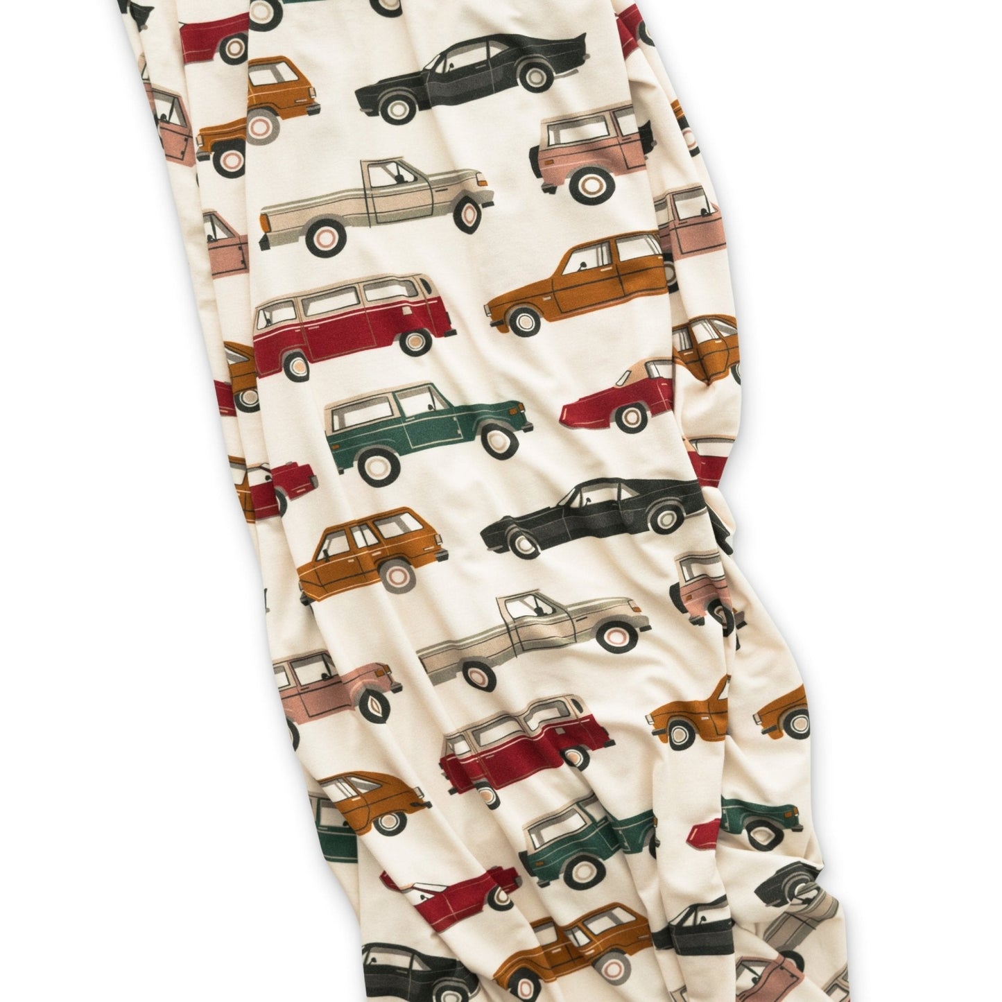 Cars Stretch Swaddle Blanket
