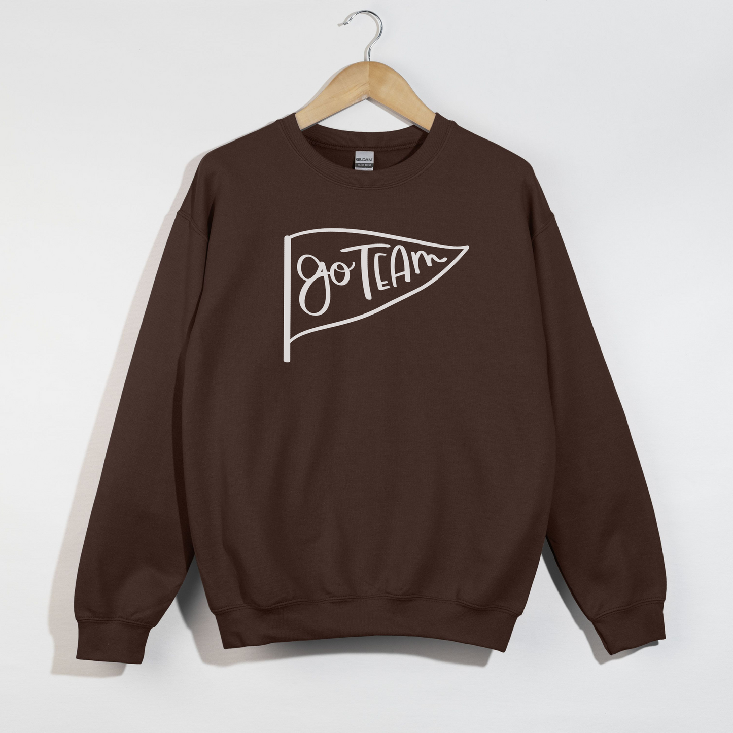 Go Team Pennant Crewneck Sweatshirt- 5 colors