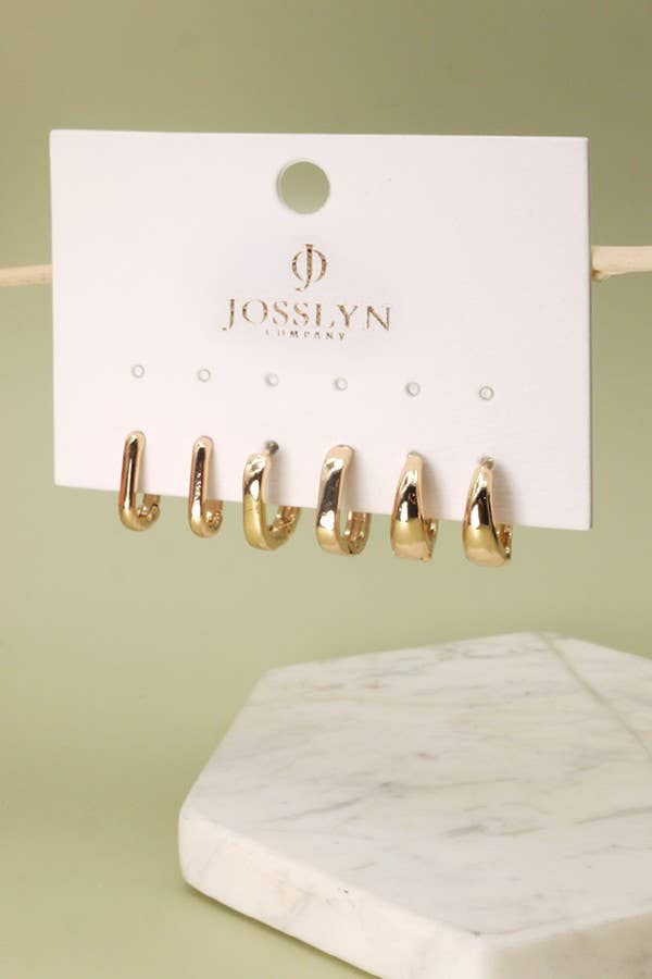 Everyday Hoop Earring Set