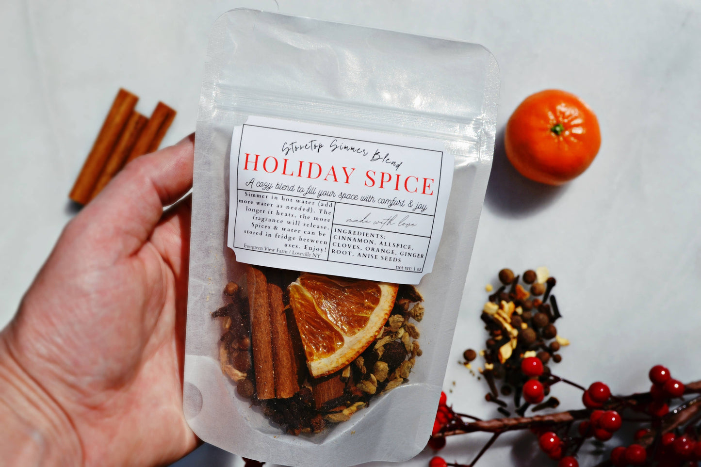 Holiday Spice Stovetop Simmer Blend