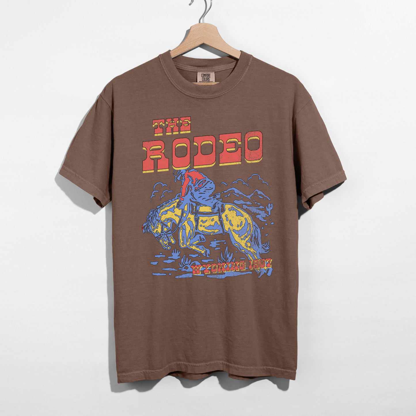 The Rodeo Graphic Vintage Western Tee- 5 Colors