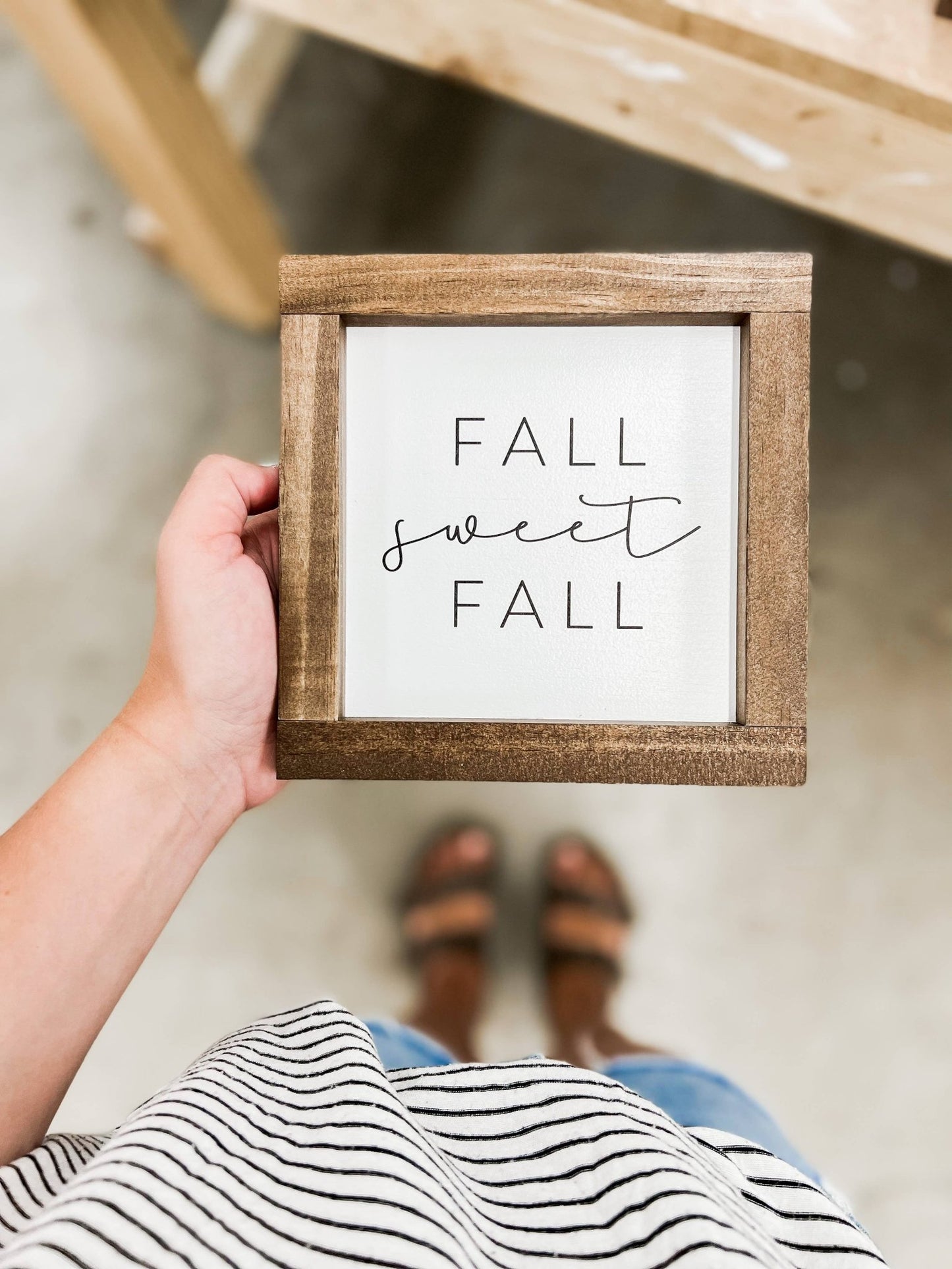 "Fall Sweet Fall" Wood Sign - Aubrey Jaymes Boutique#