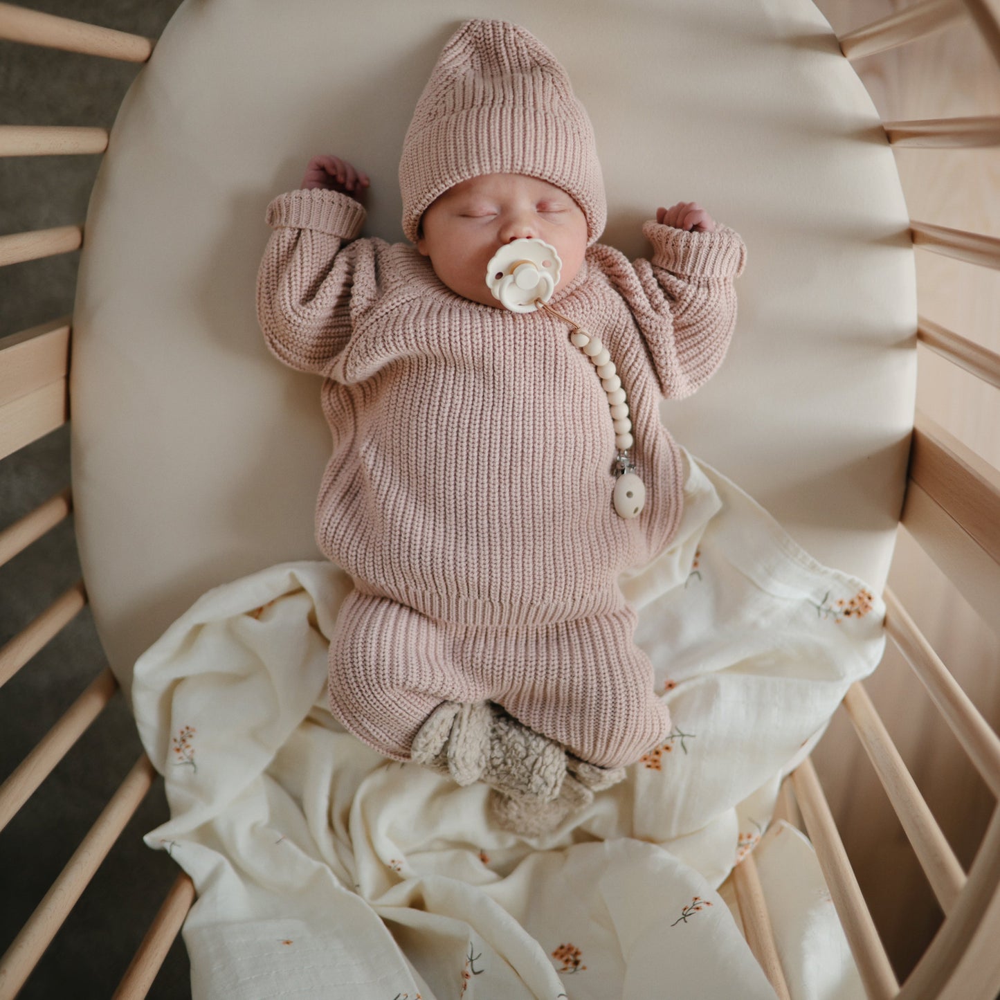 Organic Cotton Muslin Swaddle Blanket- Multiple Color Options