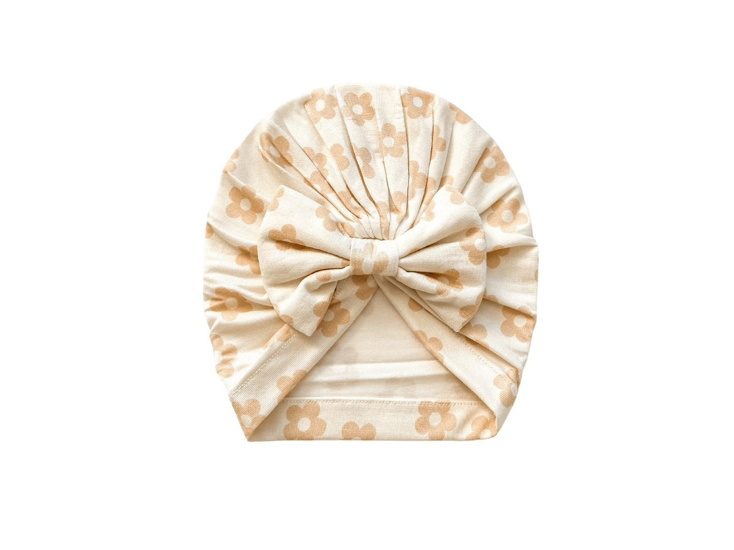 Knotted Baby Gown - Blush Daisy