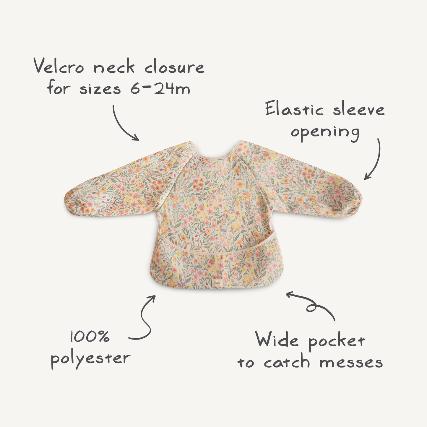 Long Sleeve Bib- Multiple Color Options