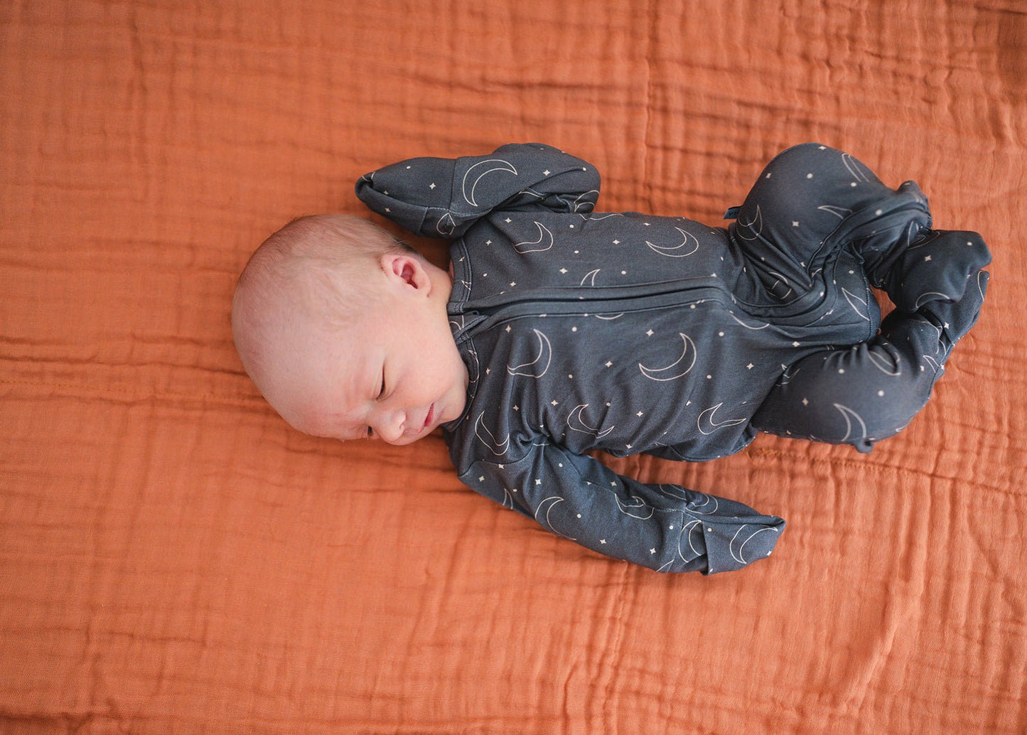 Muslin 6-Layer Blanket - Copper