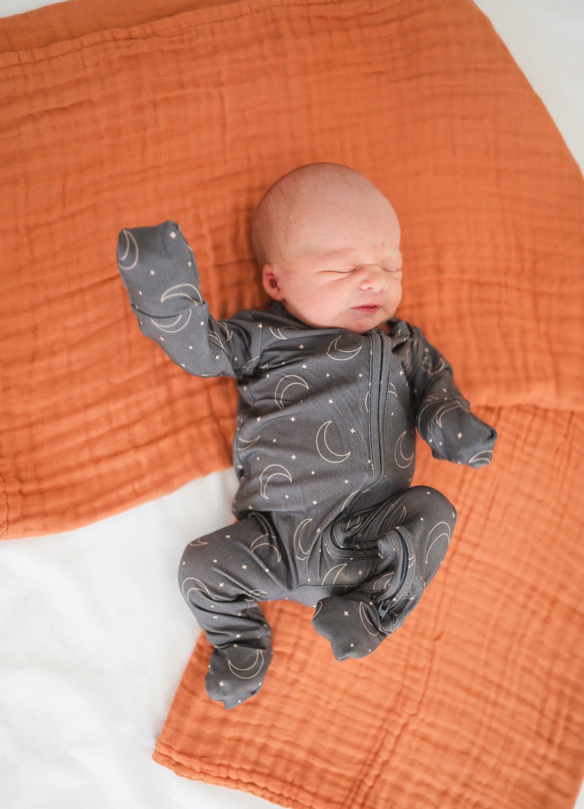 Muslin 6-Layer Blanket - Copper