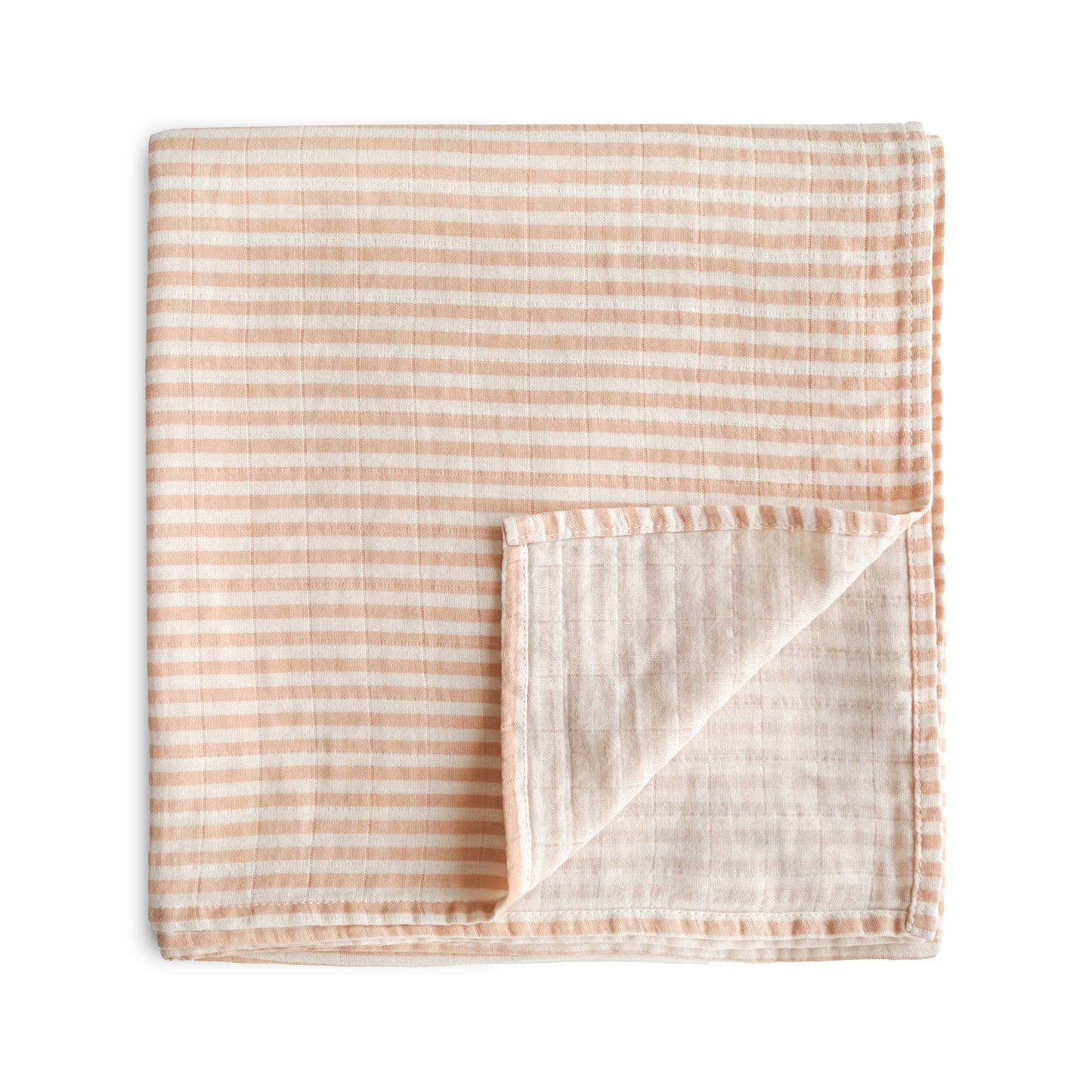 Organic Cotton Muslin Swaddle Blanket- Multiple Color Options