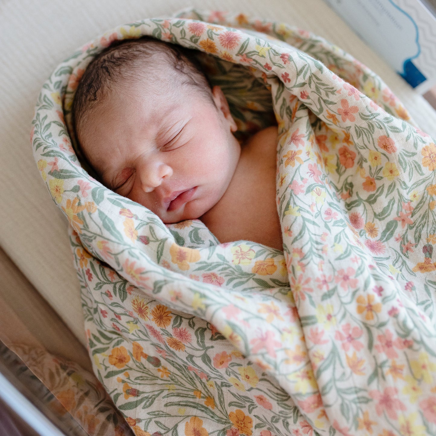 Organic Cotton Muslin Swaddle Blanket- Multiple Color Options