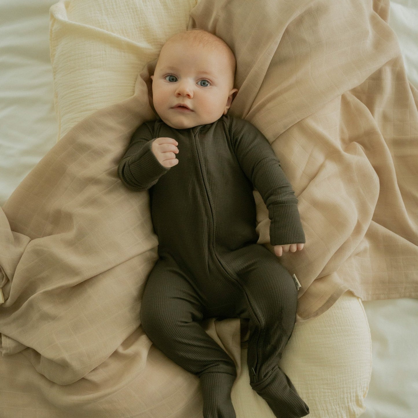 Onyx Zipper Romper