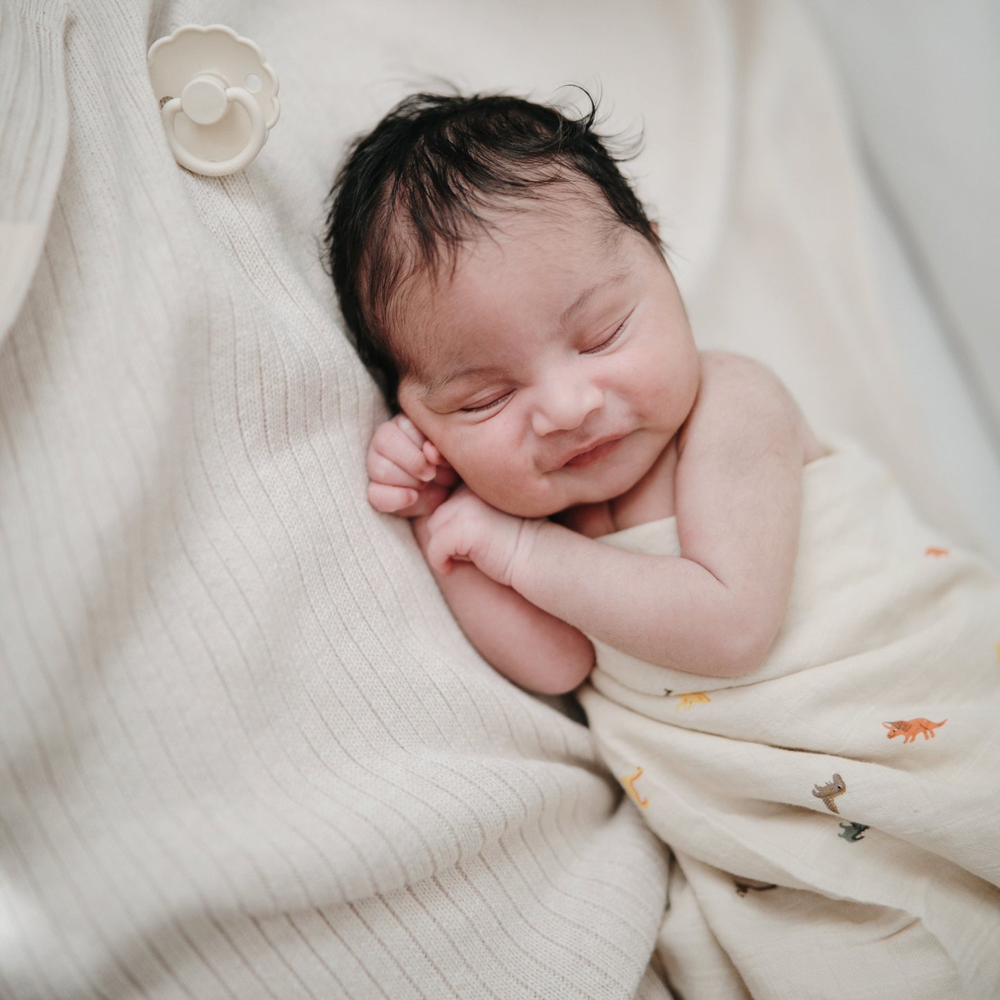 Organic Cotton Muslin Swaddle Blanket- Multiple Color Options